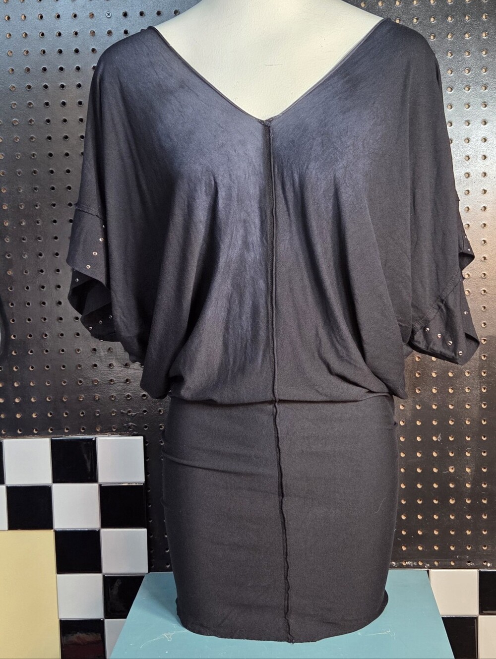 Anama Dolman Bling Sleeve Dress